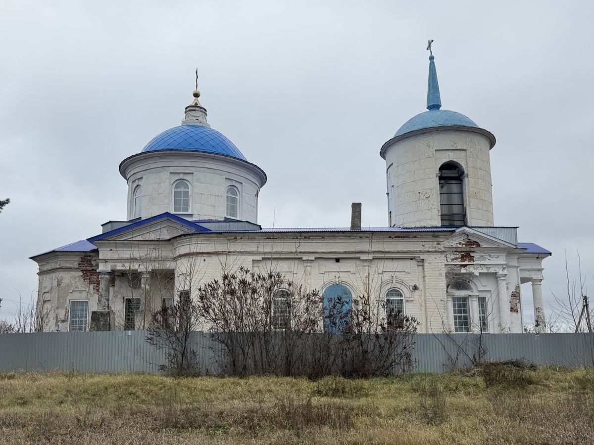 Церковь Космы и Дамиана, Кокрять (Старомайнский район, Ульяновская область). фасады, Вид с севера