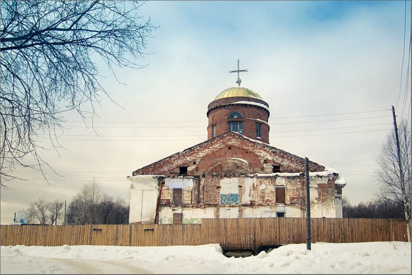 Церковь Преображения Господня, Александровск (Александровск, город, Пермский край). фасады, Вид с торца