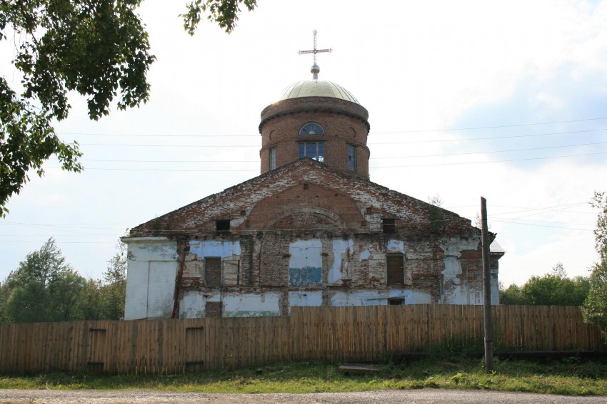 Александровск. Церковь Спаса Преображения. фасады