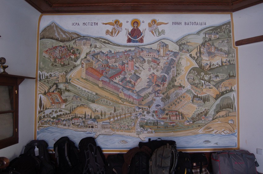 Монастырь Ватопед, Афон (Ἀθως) (Айон-Орос (Άγιον Όρος), Греция). дополнительная информация