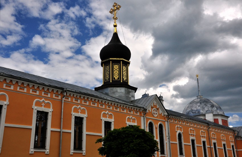 Вознесенская Давидова Пустынь. Церковь Всех Святых в трапезном корпусе, Новый Быт (Чеховский городской округ, Московская область). архитектурные детали