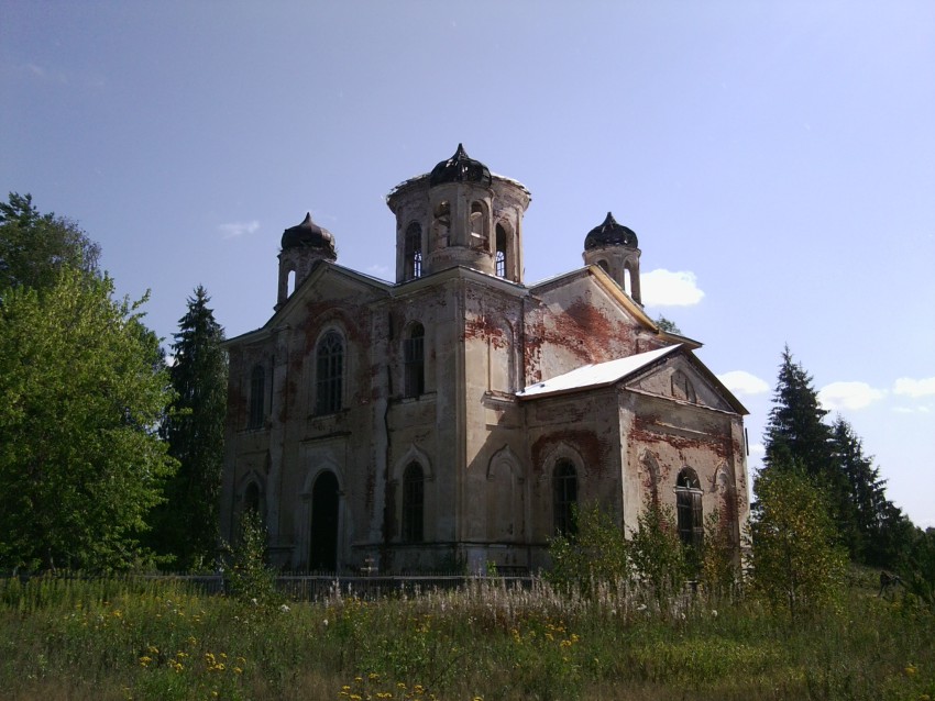 Николо-Бор, погост. Церковь Николая Чудотворца. фасады