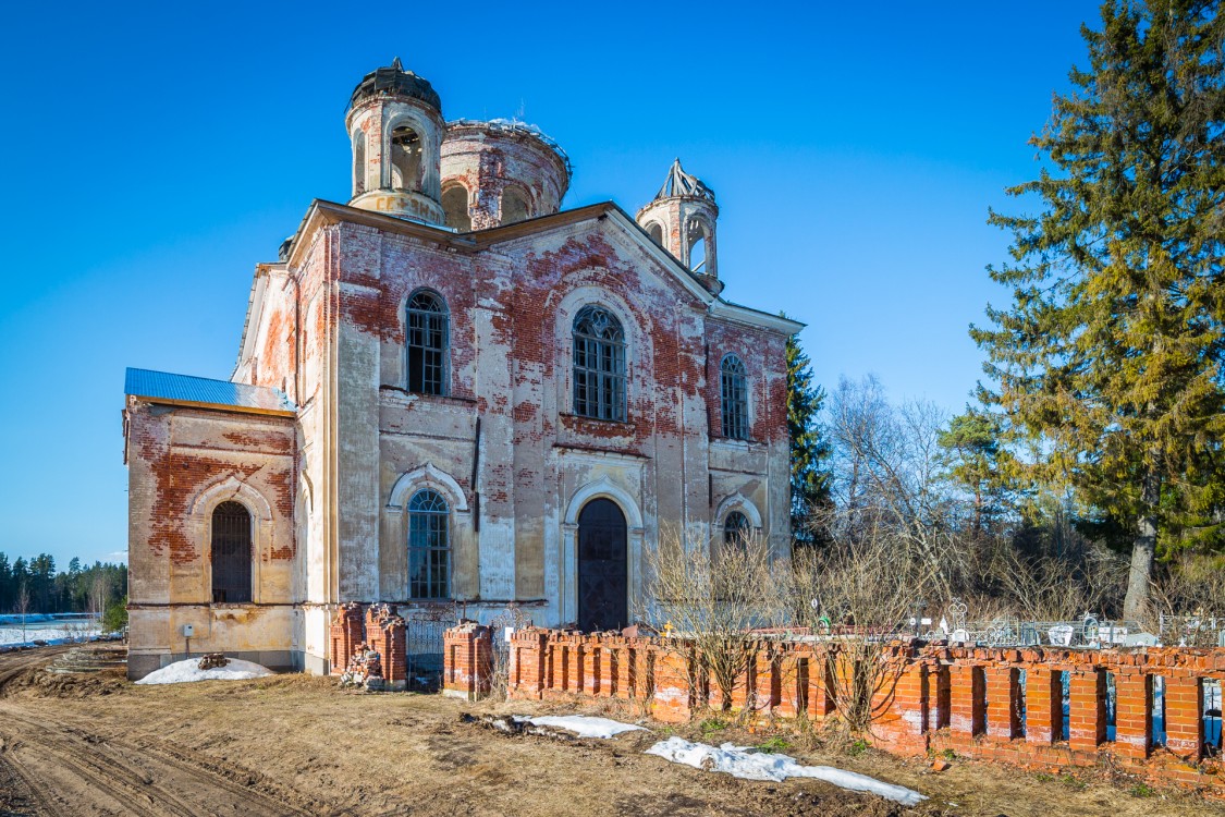 Николо-Бор, погост. Церковь Николая Чудотворца. фасады