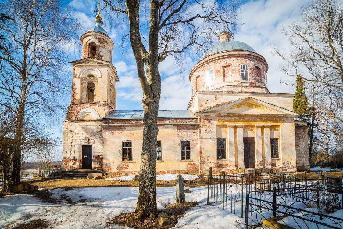 Раменье. Церковь Покрова Пресвятой Богородицы. фасады