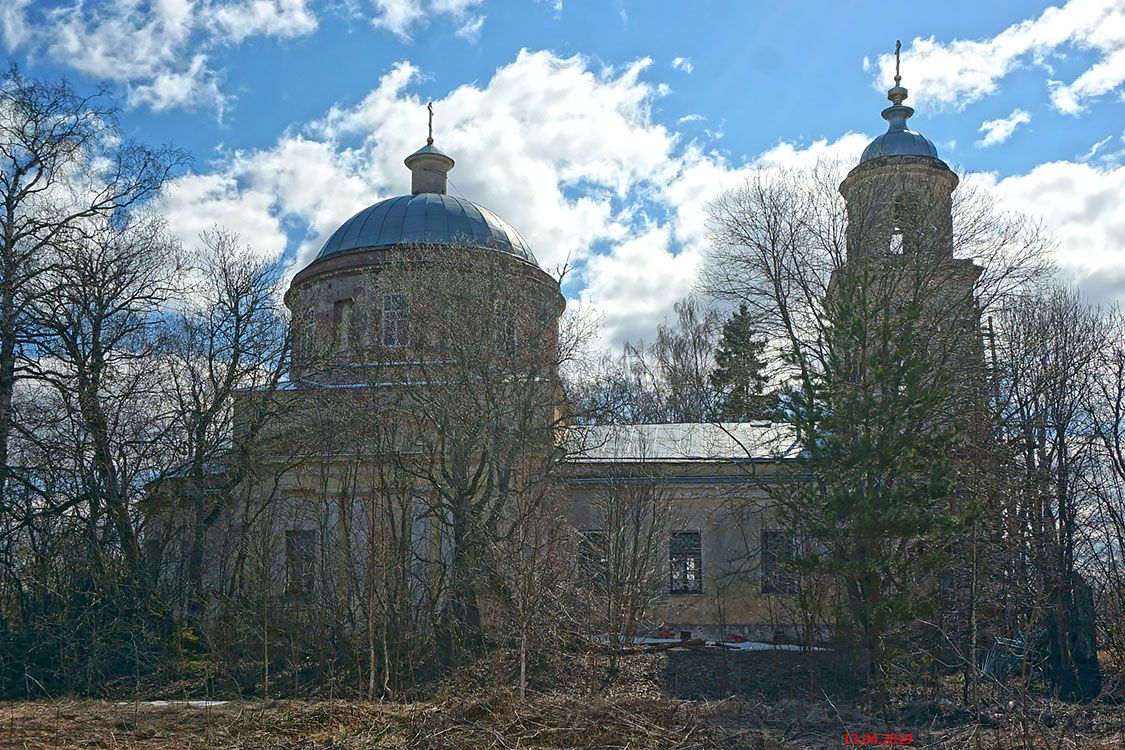 Раменье. Церковь Покрова Пресвятой Богородицы. фасады