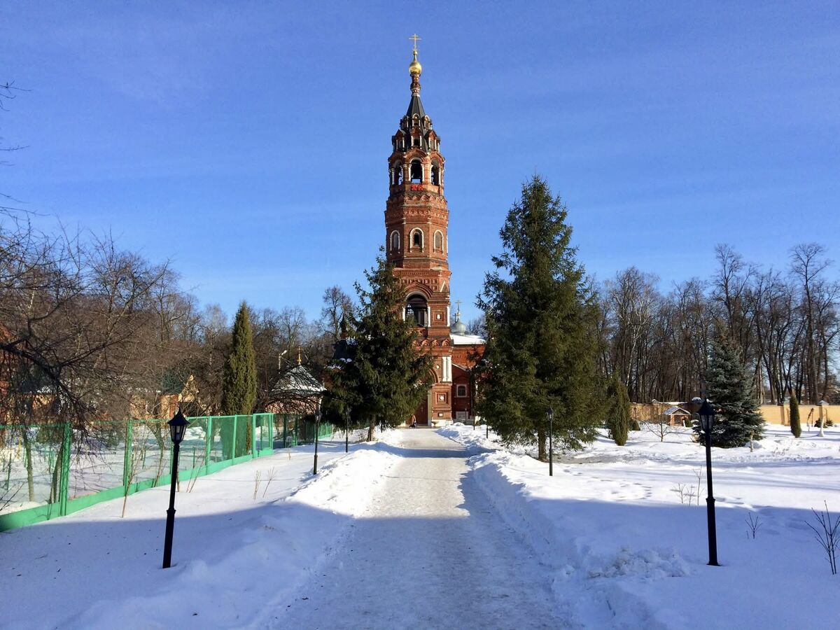 Покровско-Васильевский мужской монастырь. Собор Покрова Пресвятой Богородицы, Павловский Посад (Павлово-Посадский городской округ и г. Электрогорск, Московская область). фасады
