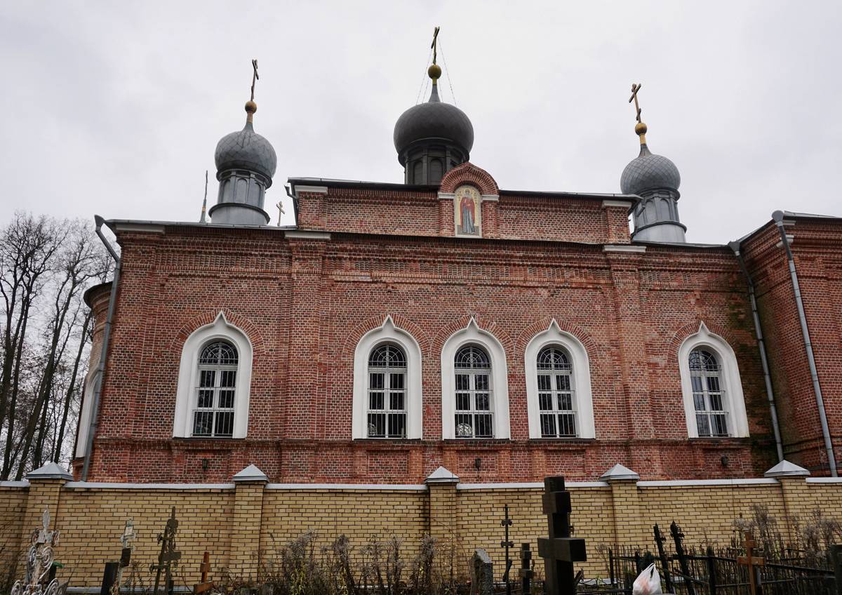 Покровско-Васильевский мужской монастырь. Собор Покрова Пресвятой Богородицы, Павловский Посад (Павлово-Посадский городской округ и г. Электрогорск, Московская область). архитектурные детали