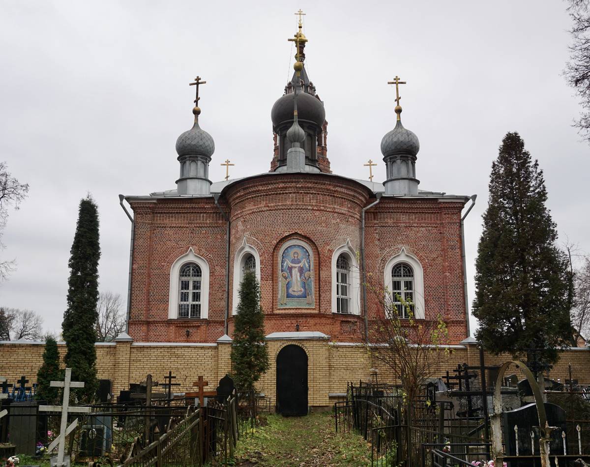 Покровско-Васильевский мужской монастырь. Собор Покрова Пресвятой Богородицы, Павловский Посад (Павлово-Посадский городской округ и г. Электрогорск, Московская область). фасады