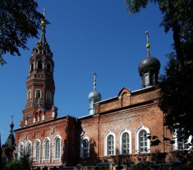 Павловский Посад. Покровско-Васильевский мужской монастырь. Собор Покрова Пресвятой Богородицы