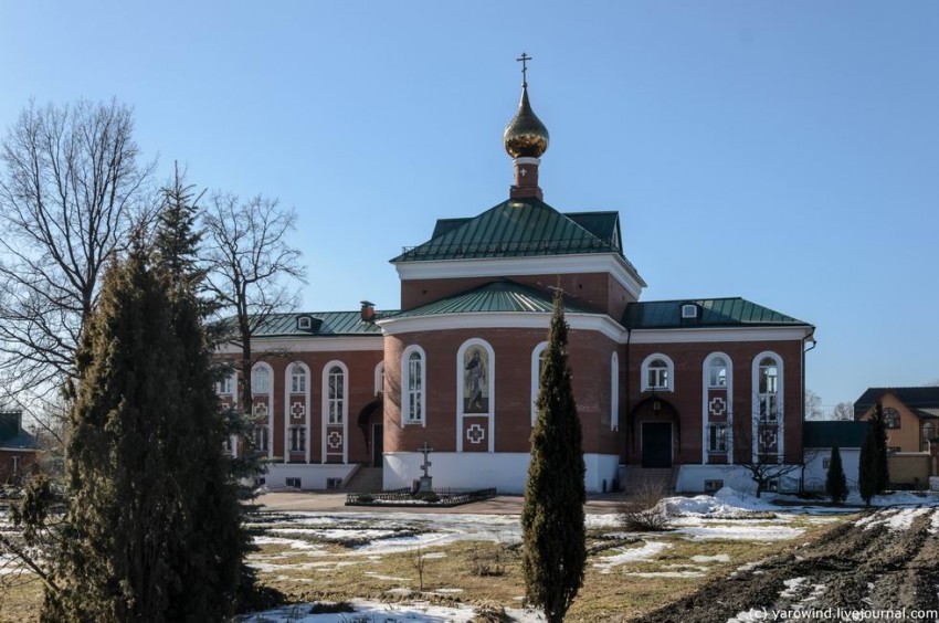 Покровско-Васильевский мужской монастырь. Церковь Иоанна Предтечи, Павловский Посад (Павлово-Посадский городской округ и г. Электрогорск, Московская область). фасады