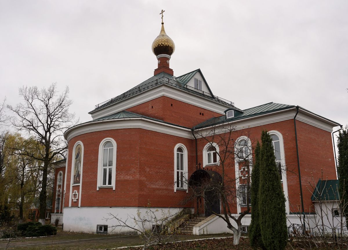 Покровско-Васильевский мужской монастырь. Церковь Иоанна Предтечи, Павловский Посад (Павлово-Посадский городской округ и г. Электрогорск, Московская область). фасады