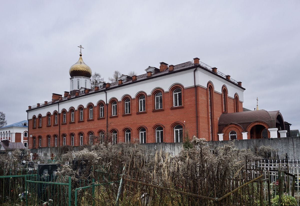Покровско-Васильевский мужской монастырь. Церковь Михаила Архангела, Павловский Посад (Павлово-Посадский городской округ и г. Электрогорск, Московская область). фасады