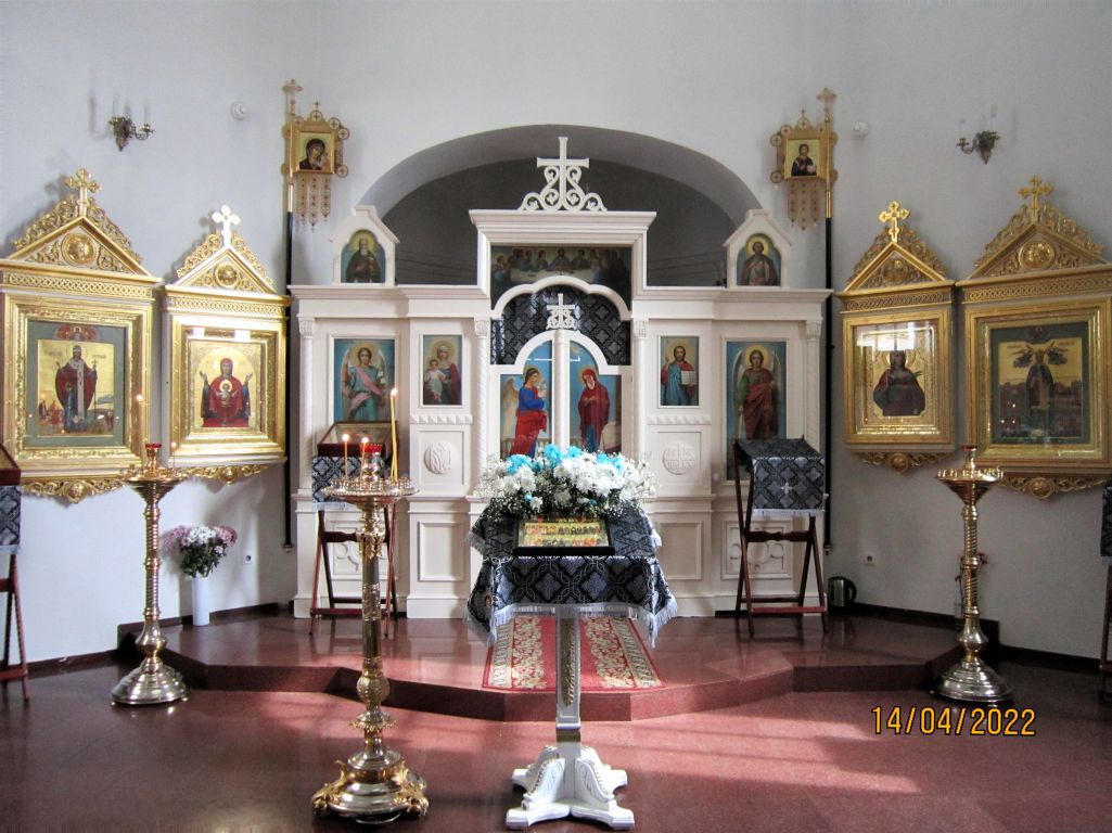 Церковь Татианы, Приморский район (Санкт-Петербург, г. Санкт-Петербург). интерьер и убранство, Внутреннее убранство церкви св. мч. Татианы Римской.