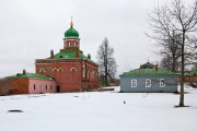 Семёновское (Бородинского с/о). Спасо-Бородинский монастырь. Церковь Усекновения главы Иоанна Предтечи в новом трапезном корпусе