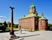 Спасо-Бородинский монастырь. Церковь Усекновения главы Иоанна Предтечи в новом трапезном корпусе, , Семёновское (Бородинского с/о), Можайский городской округ, Московская область