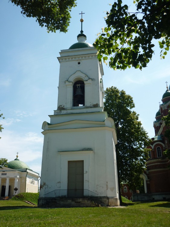 Спасо-Бородинский монастырь. Колокольня, Семёновское (Бородинского с/о) (Можайский городской округ, Московская область). фасады