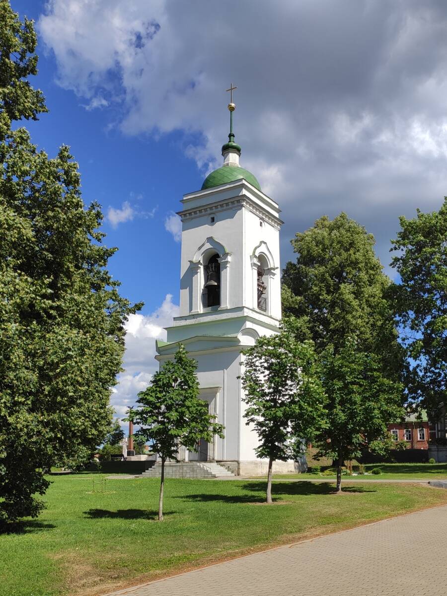 Спасо-Бородинский монастырь. Колокольня, Семёновское (Бородинского с/о) (Можайский городской округ, Московская область). фасады