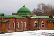 Семёновское (Бородинского с/о). Спасо-Бородинский монастырь. Церковь Филарета Милостивого в старом трапезном корпусе, церковь