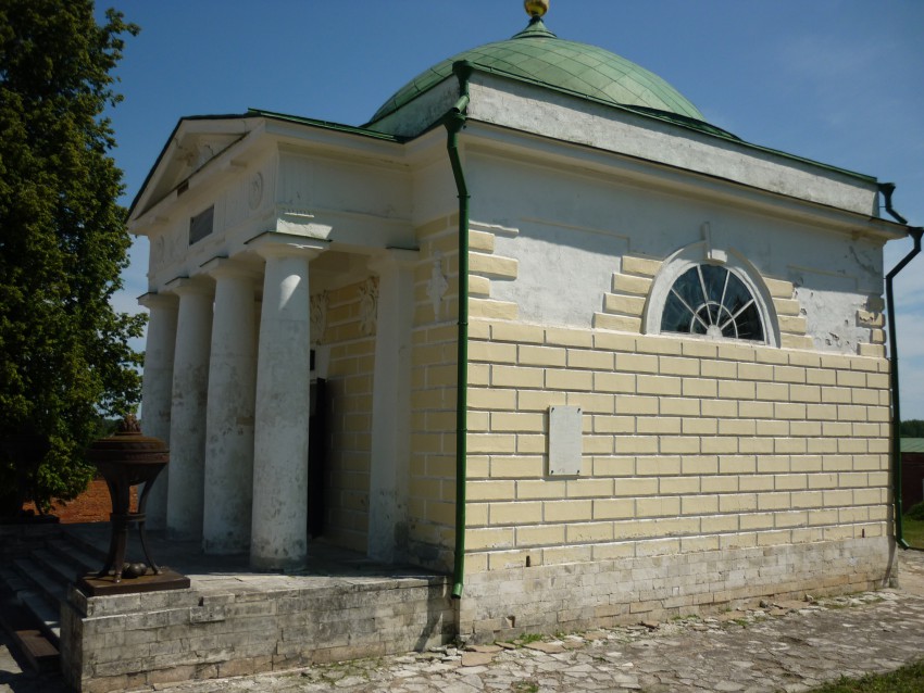 Спасо-Бородинский монастырь. Церковь Спаса Нерукотворного Образа, Семёновское (Бородинского с/о) (Можайский городской округ, Московская область). фасады