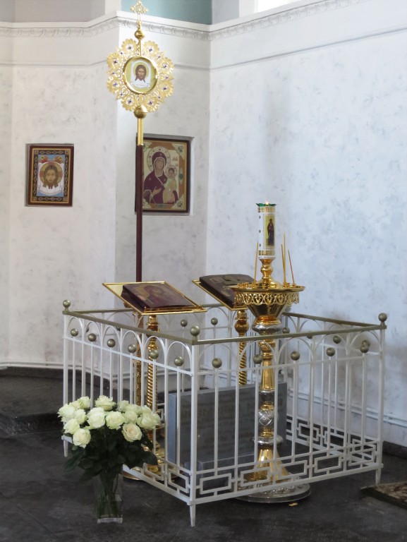 Спасо-Бородинский монастырь. Церковь Спаса Нерукотворного Образа, Семёновское (Бородинского с/о) (Можайский городской округ, Московская область). интерьер и убранство