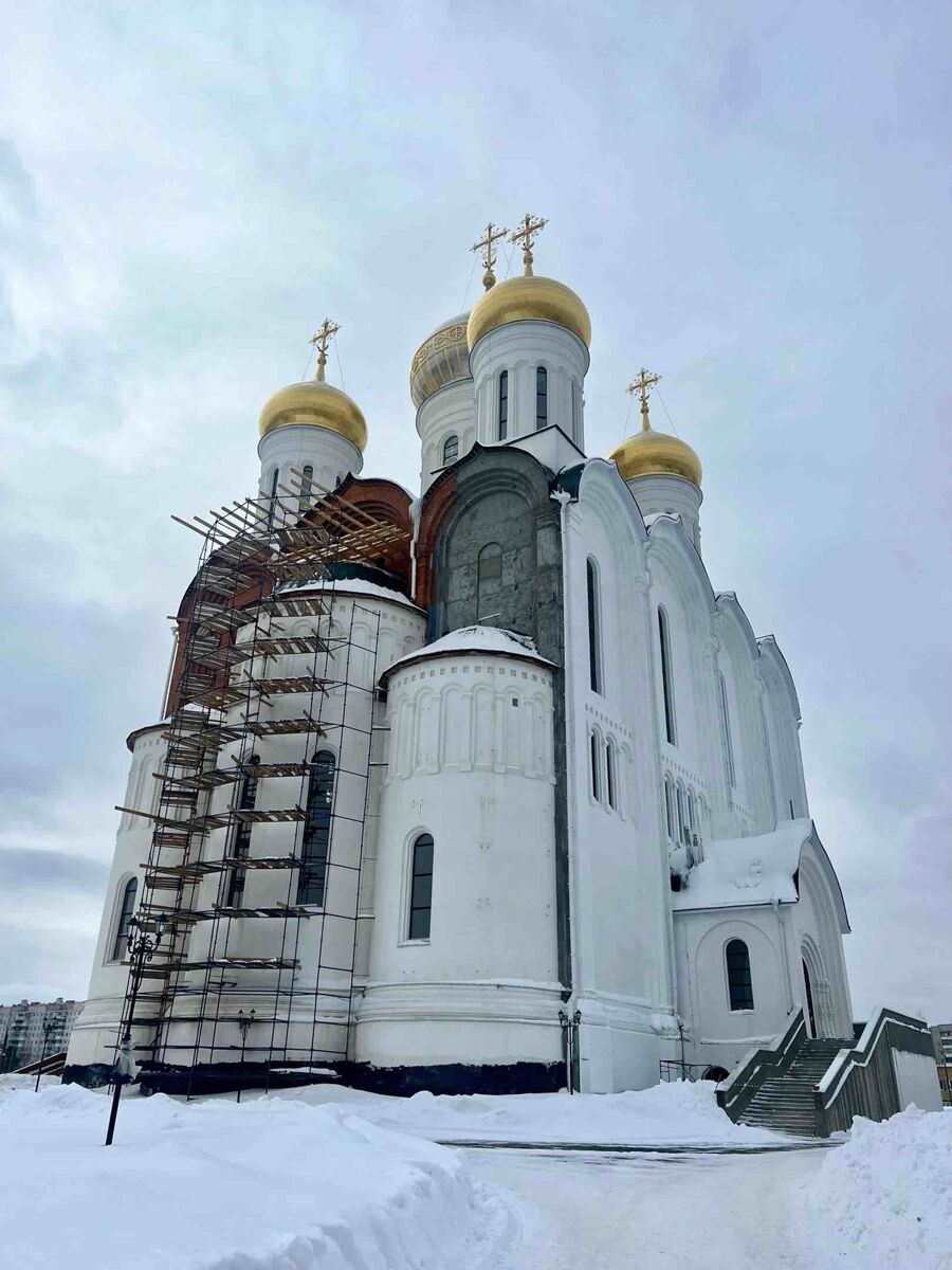 Дзержинск. Церковь Воскресения Христова. документальные фотографии