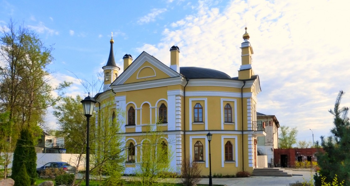 Спасо-Вифанский монастырь. Церковь Преображения Господня (новая), Сергиев Посад (Сергиево-Посадский городской округ, Московская область). фасады