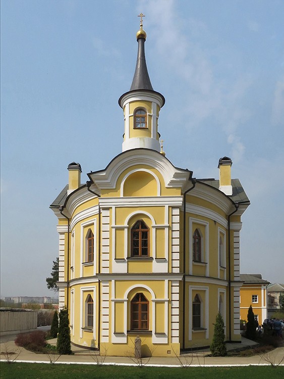 Спасо-Вифанский монастырь. Церковь Преображения Господня (новая), Сергиев Посад (Сергиево-Посадский городской округ, Московская область). фасады