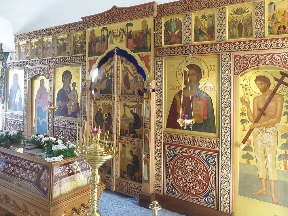 Спасо-Вифанский монастырь. Церковь Преображения Господня (новая), Сергиев Посад (Сергиево-Посадский городской округ, Московская область). интерьер и убранство