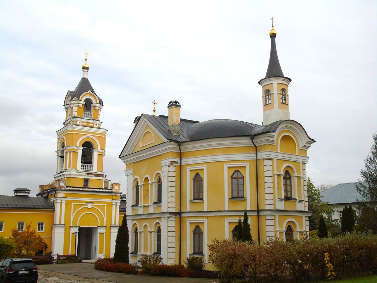 Спасо-Вифанский монастырь. Церковь Преображения Господня (новая), Сергиев Посад (Сергиево-Посадский городской округ, Московская область). фасады