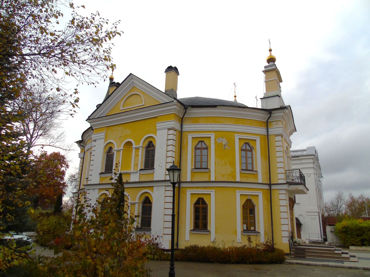 Спасо-Вифанский монастырь. Церковь Преображения Господня (новая), Сергиев Посад (Сергиево-Посадский городской округ, Московская область). фасады
