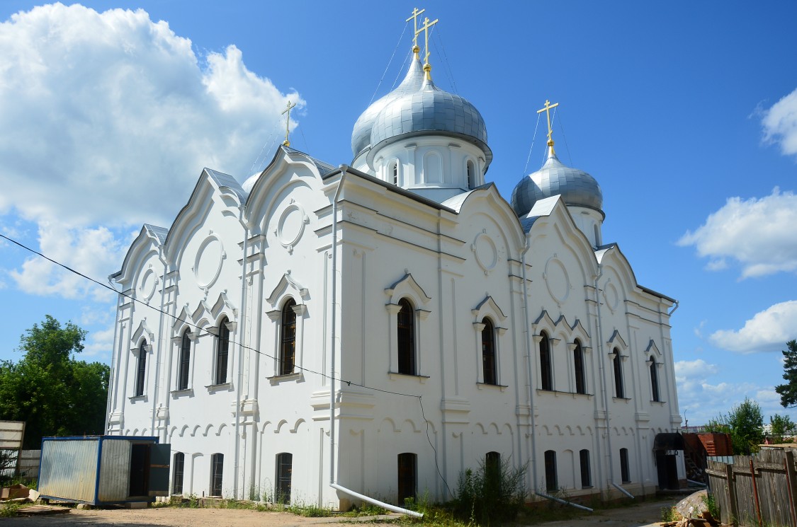 Спасо-Вифанский монастырь. Собор Сошествия Святого Духа, Сергиев Посад (Сергиево-Посадский городской округ, Московская область). фасады