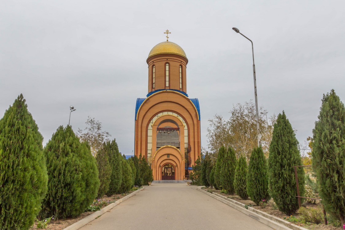 Будённовск. Церковь Воскресения Словущего. фасады, Вид с запада