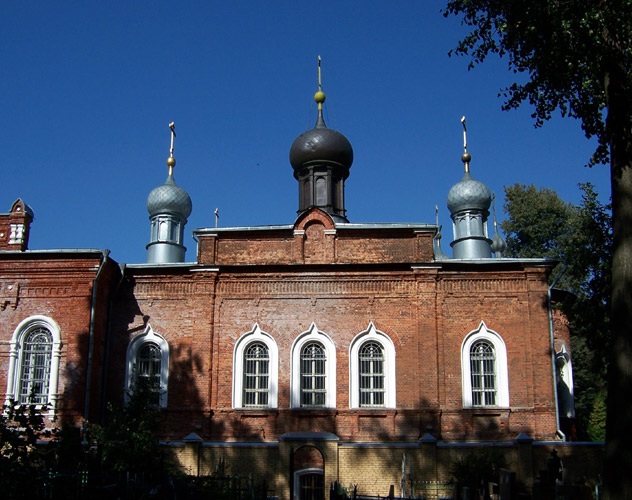 Павловский Посад. Покровско-Васильевский мужской монастырь. Собор Покрова Пресвятой Богородицы. архитектурные детали, 		      