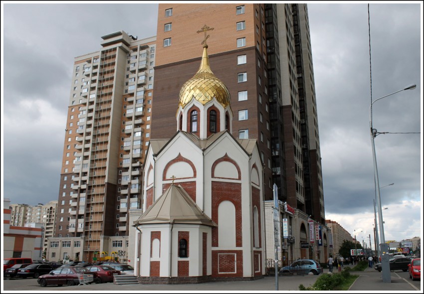 Церковь Татианы, Приморский район (Санкт-Петербург, г. Санкт-Петербург). общий вид в ландшафте
