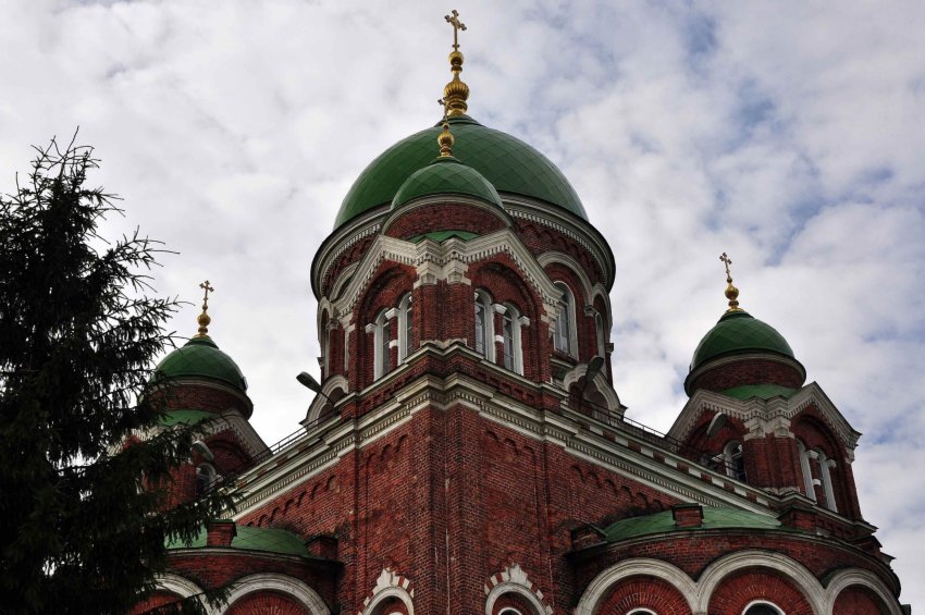 Спасо-Бородинский монастырь. Собор Владимирской иконы Божией Матери, Семёновское (Бородинского с/о) (Можайский городской округ, Московская область). архитектурные детали