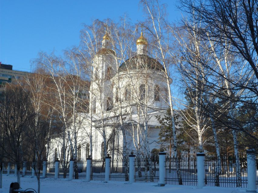Кафедральный собор Николая Чудотворца в Форштадте, Оренбург (Оренбург, город, Оренбургская область). фасады