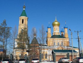 Оренбург. Димитриевский мужской монастырь. Церковь Димитрия Солунского