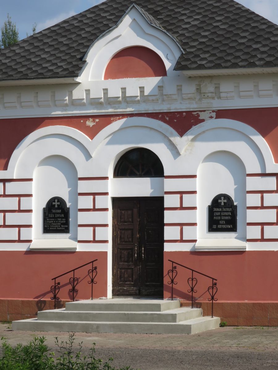 Часовня Всех Святых, Рыбинск (Рыбинск, город, Ярославская область). архитектурные детали