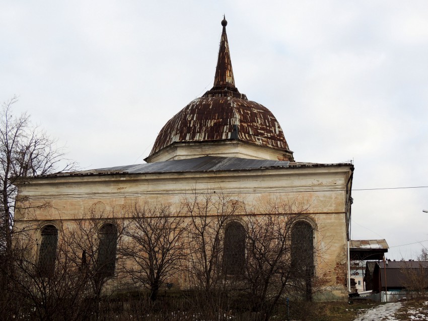 Серпухов. Распятский монастырь. Церковь Распятия Христова. фасады