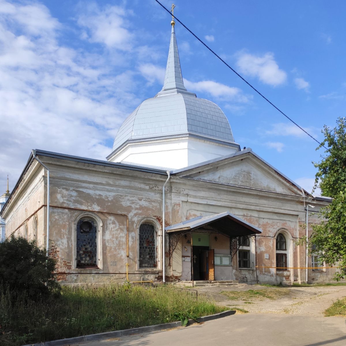 Серпухов. Распятский монастырь. Церковь Распятия Христова. фасады