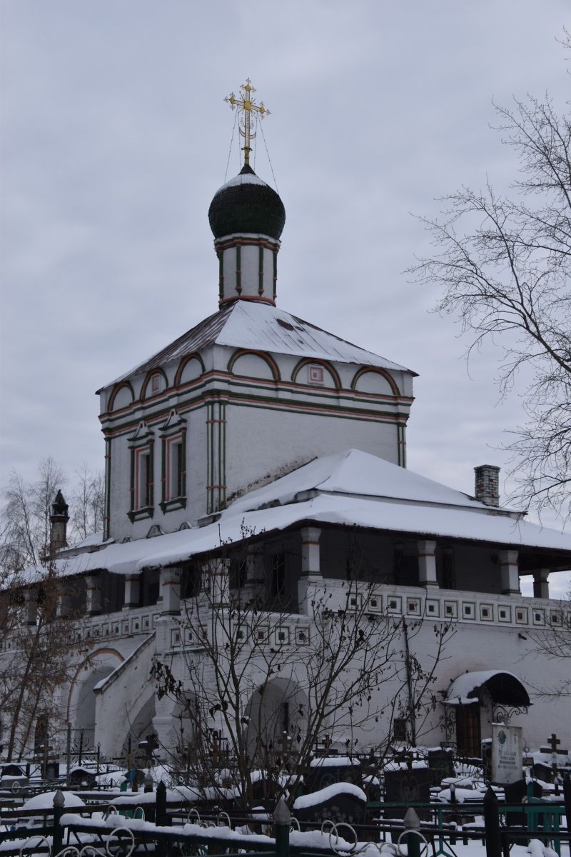 Фаустово (Красный холм). Краснохолмская Ново-Соловецкая Марчуговская пустынь. Церковь Зосимы и Савватия Соловецких. фасады