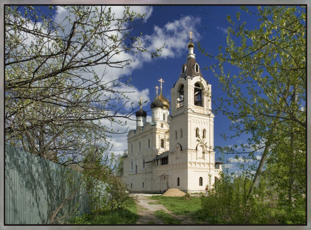 Краснохолмская Ново-Соловецкая Марчуговская пустынь. Церковь Троицы Живоначальной, Фаустово (Красный холм) (Воскресенский городской округ, Московская область). фасады