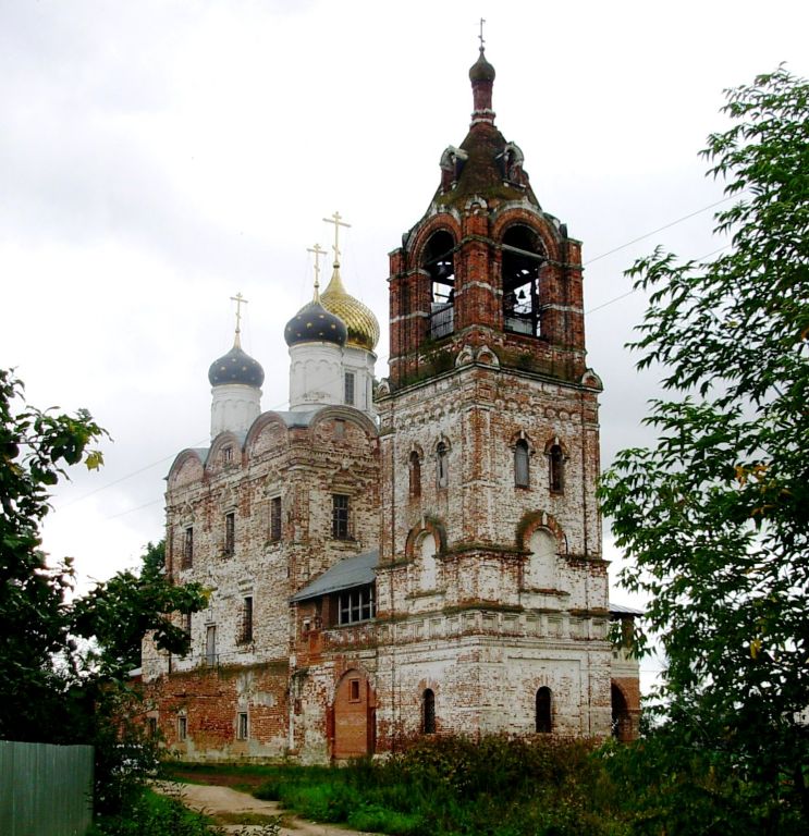 Краснохолмская Ново-Соловецкая Марчуговская пустынь. Церковь Троицы Живоначальной, Фаустово (Красный холм) (Воскресенский городской округ, Московская область). фасады