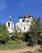 Краснохолмская Ново-Соловецкая Марчуговская пустынь. Церковь Троицы Живоначальной, , Фаустово (Красный холм), Воскресенский городской округ, Московская область