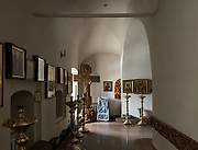 Фаустово (Красный холм). Краснохолмская Ново-Соловецкая Марчуговская пустынь. Церковь Троицы Живоначальной