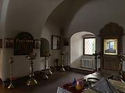 Фаустово (Красный холм). Краснохолмская Ново-Соловецкая Марчуговская пустынь. Церковь Троицы Живоначальной