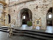 Фаустово (Красный холм). Краснохолмская Ново-Соловецкая Марчуговская пустынь. Церковь Троицы Живоначальной