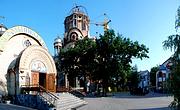Церковь Ольги равноапостольной, Общий вид<br>, Харьковский Массив, Дарницкий район, Украина, г. Киев