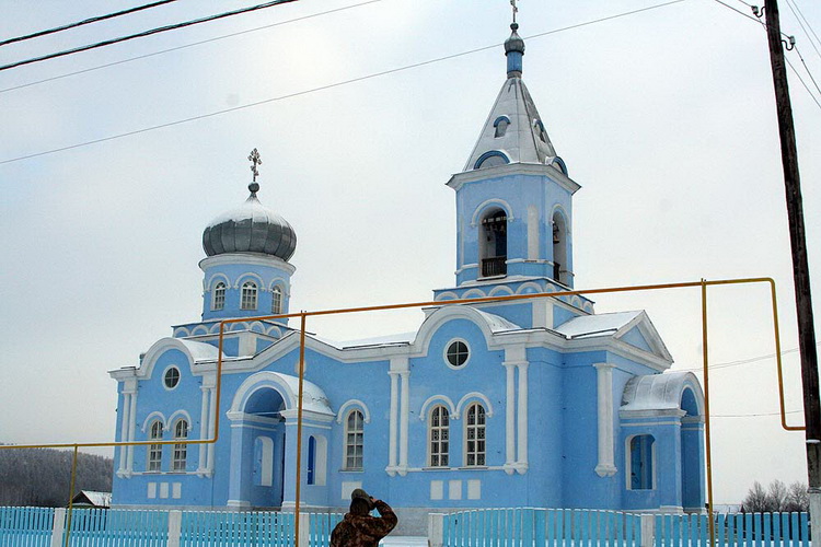 Казаковка. Церковь Космы и Дамиана. фасады