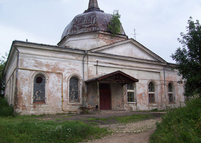 Распятский монастырь. Церковь Распятия Христова, Серпухов (Серпуховский городской округ и гг. Протвино, Пущино, Московская область). фасады, Собор Распятия. Южный фасад